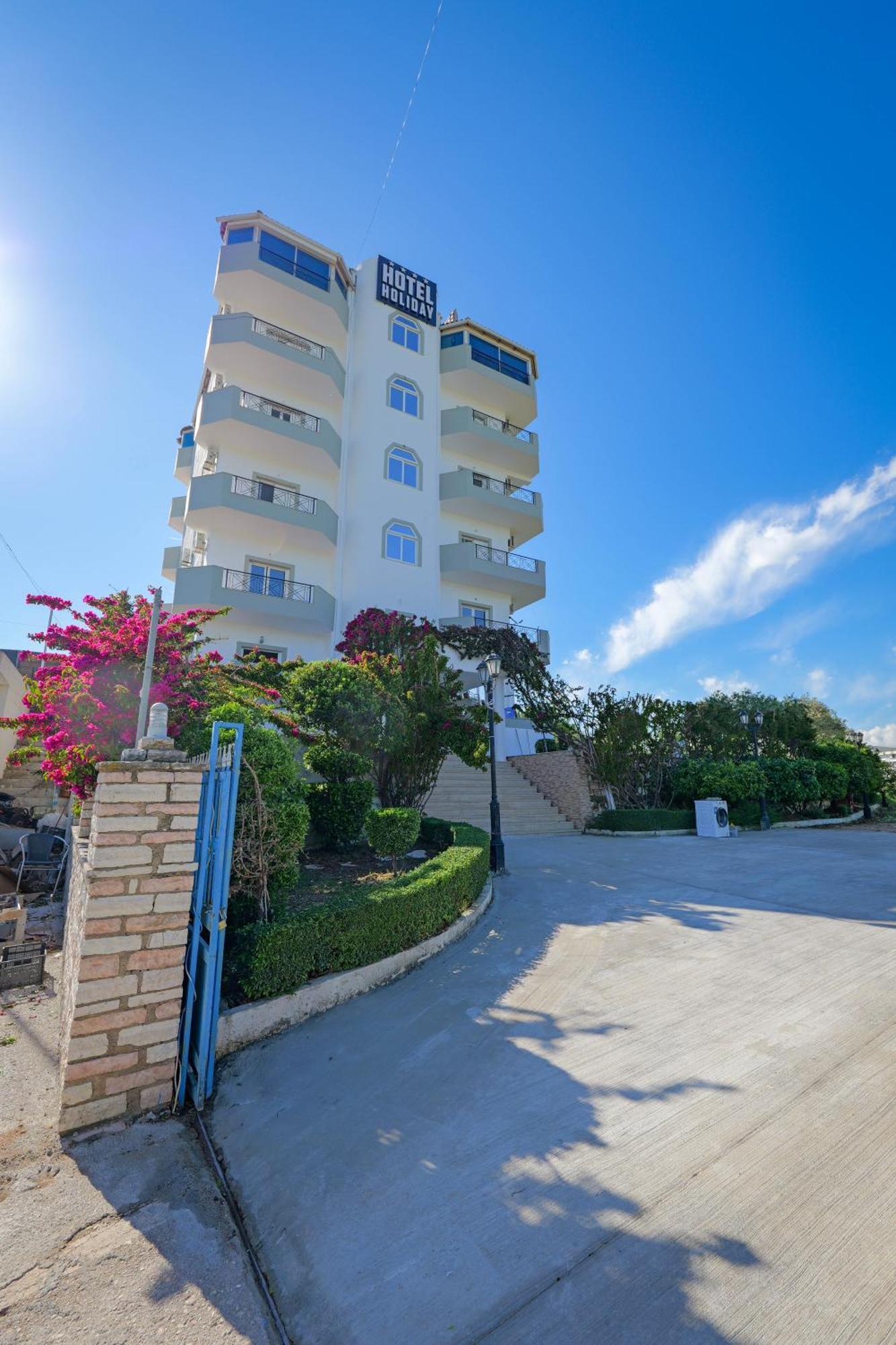 Hotel Holiday Sarandë Exterior foto