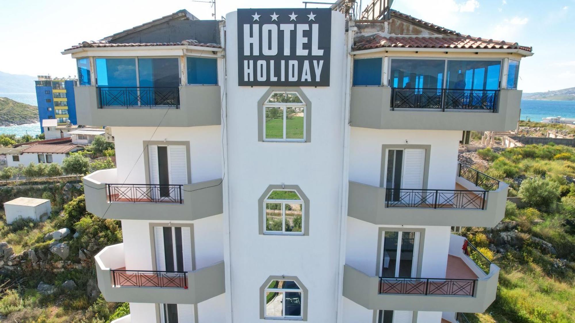 Hotel Holiday Sarandë Exterior foto
