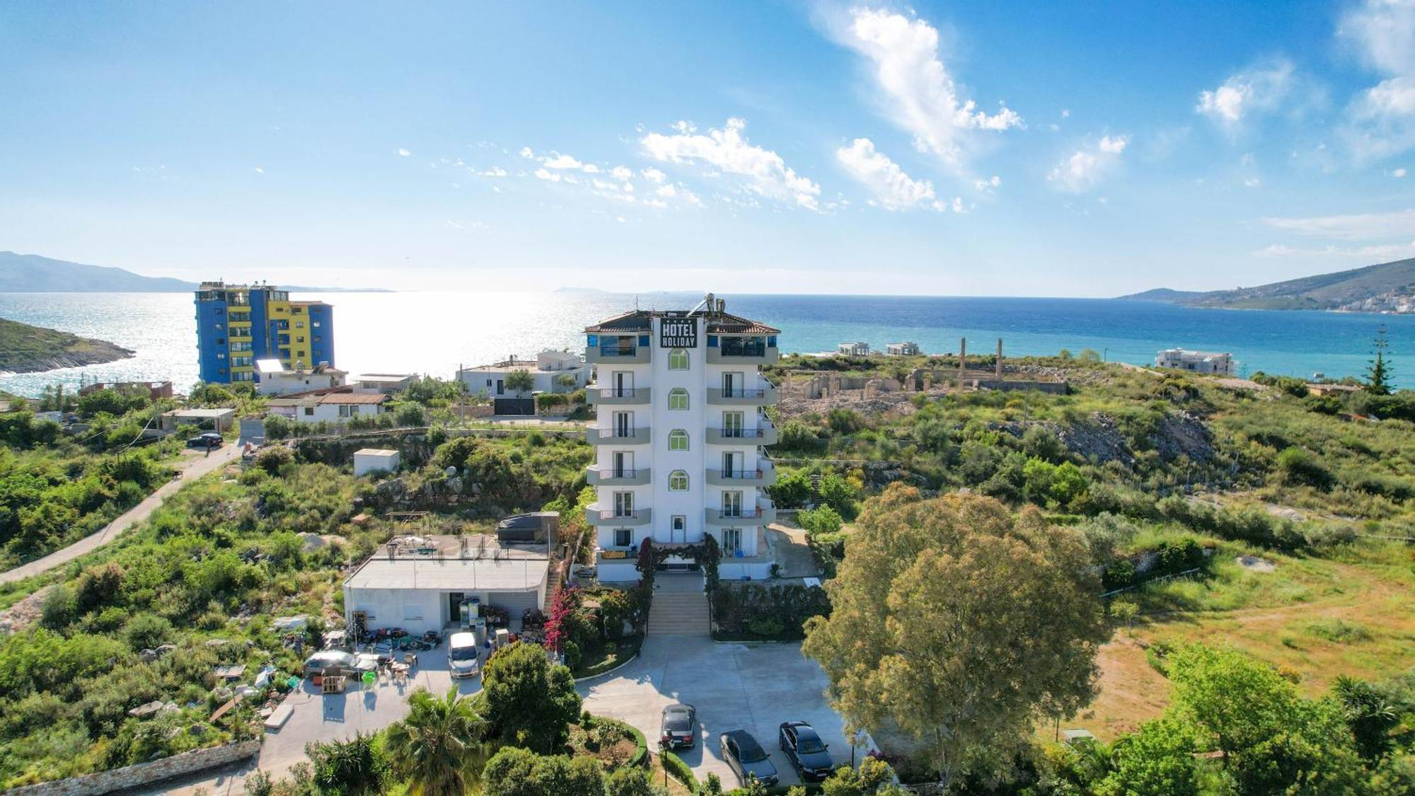 Hotel Holiday Sarandë Exterior foto